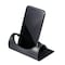 Dacasso Black Leather Foldable Cell Phone Holder EI-1011 - alternate 1